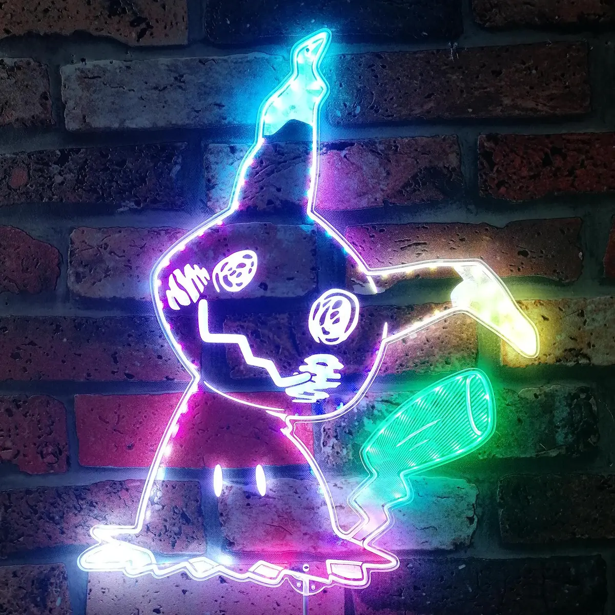 Mimikyu Neon Rgb Edge Lit Led Sign 1