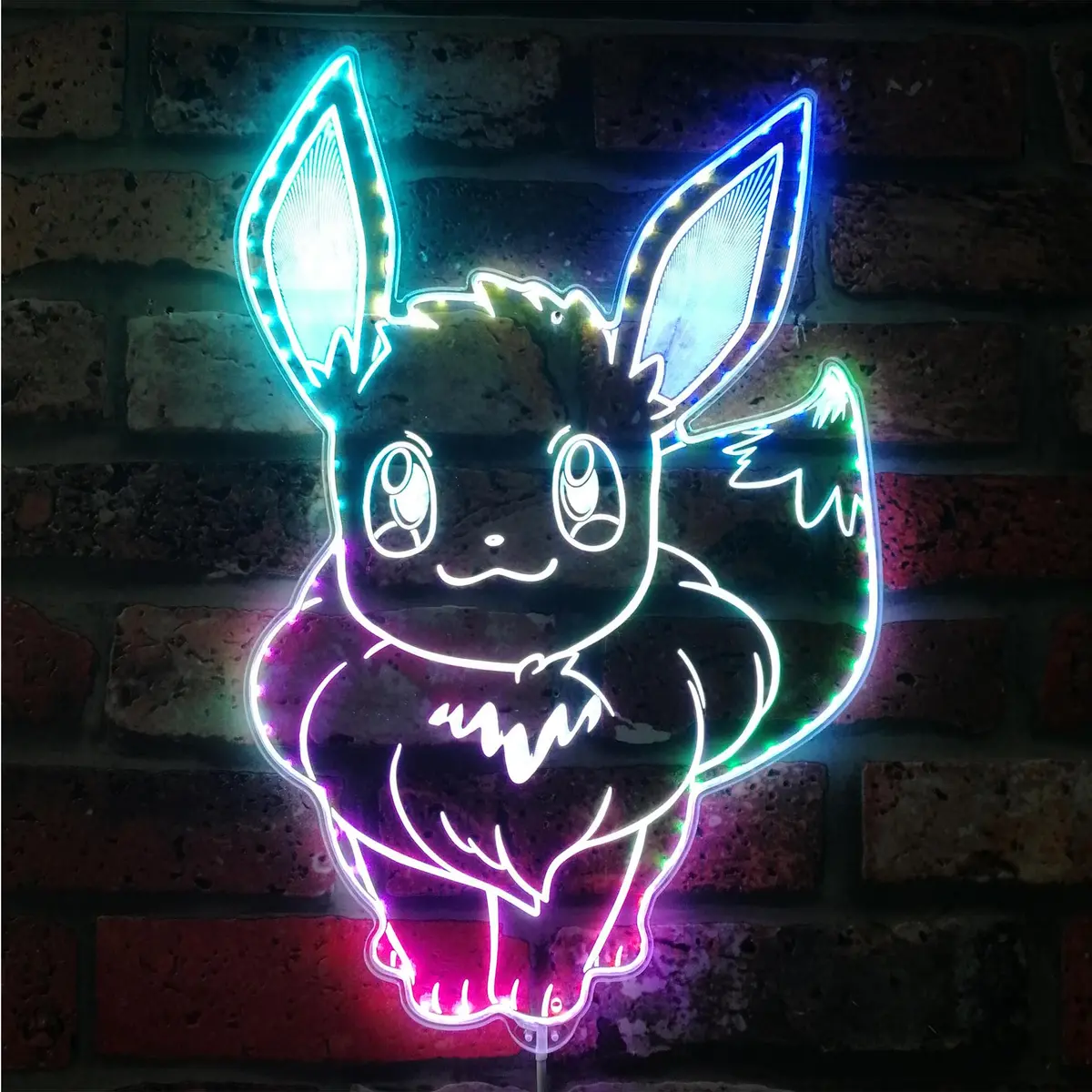 Eevee Neon Led Sign With Dynamic Rgb Colors 1