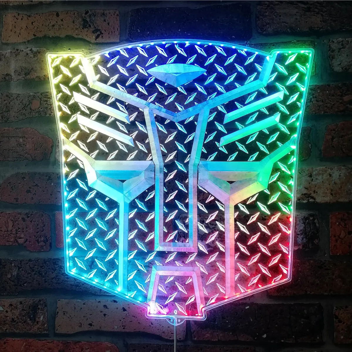 Transformers Neon Led Sign With Dynamic Rgb Colors 1