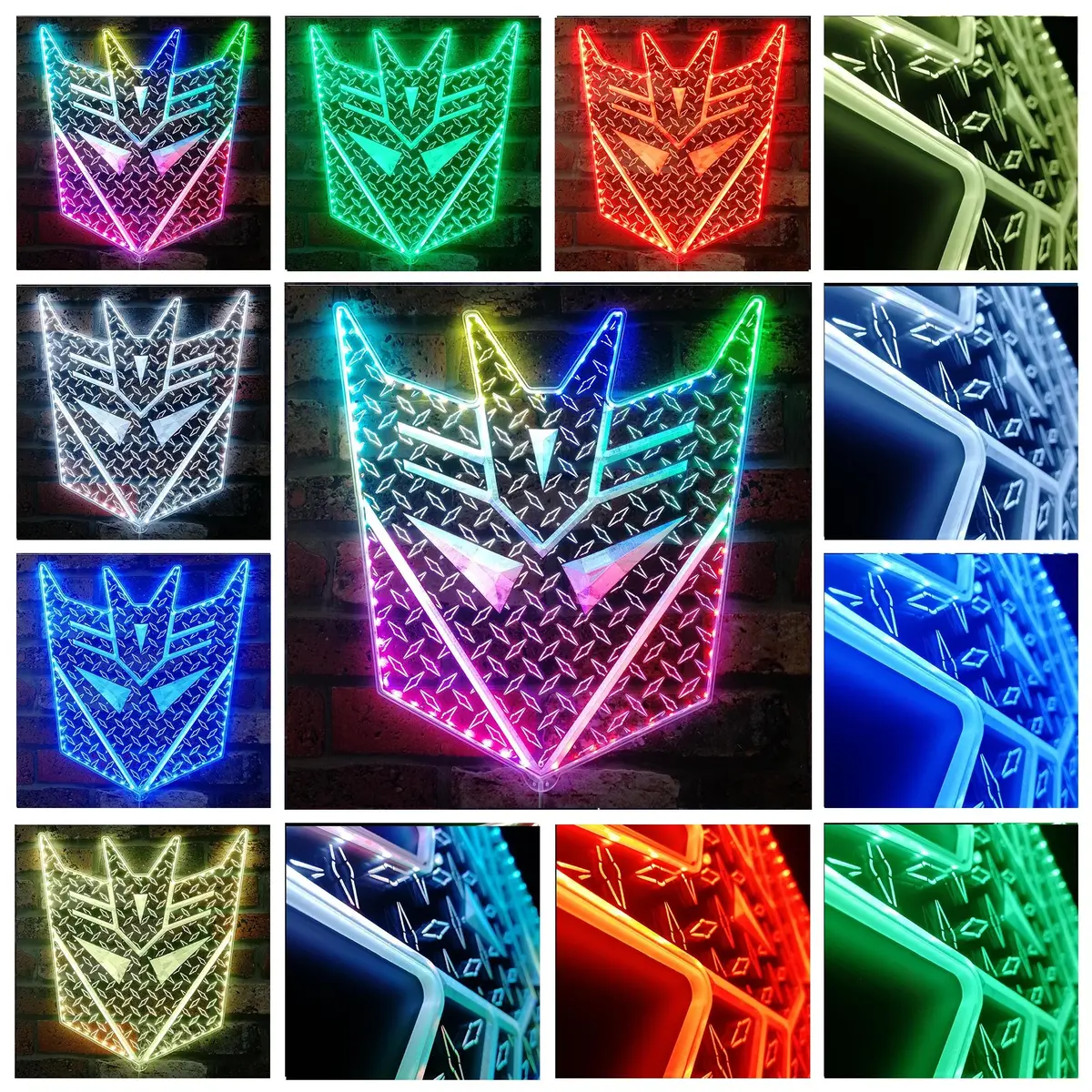 Transformers Neon Led Sign With Dynamic Rgb Colors 2