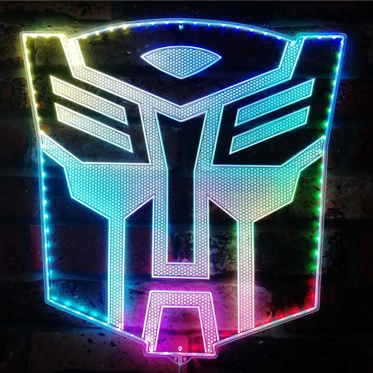 Transformers Neon Led Sign With Dynamic Rgb Colors 1
