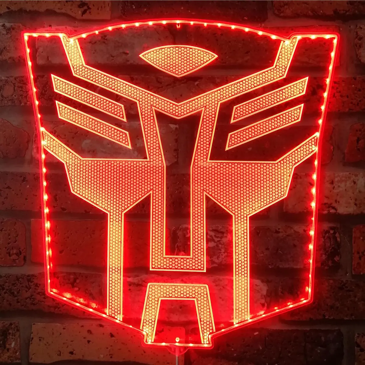 Transformers Neon Led Sign With Dynamic Rgb Colors 3