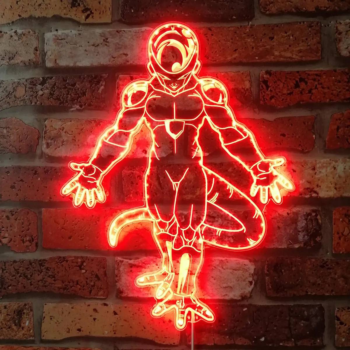 Dragonball Frieza Neon Led Sign With Dynamic Rgb Colors 2