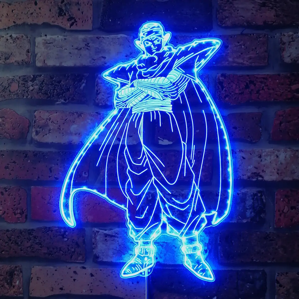 Dragonball Piccolo Neon Led Sign With Dynamic Rgb Colors 4