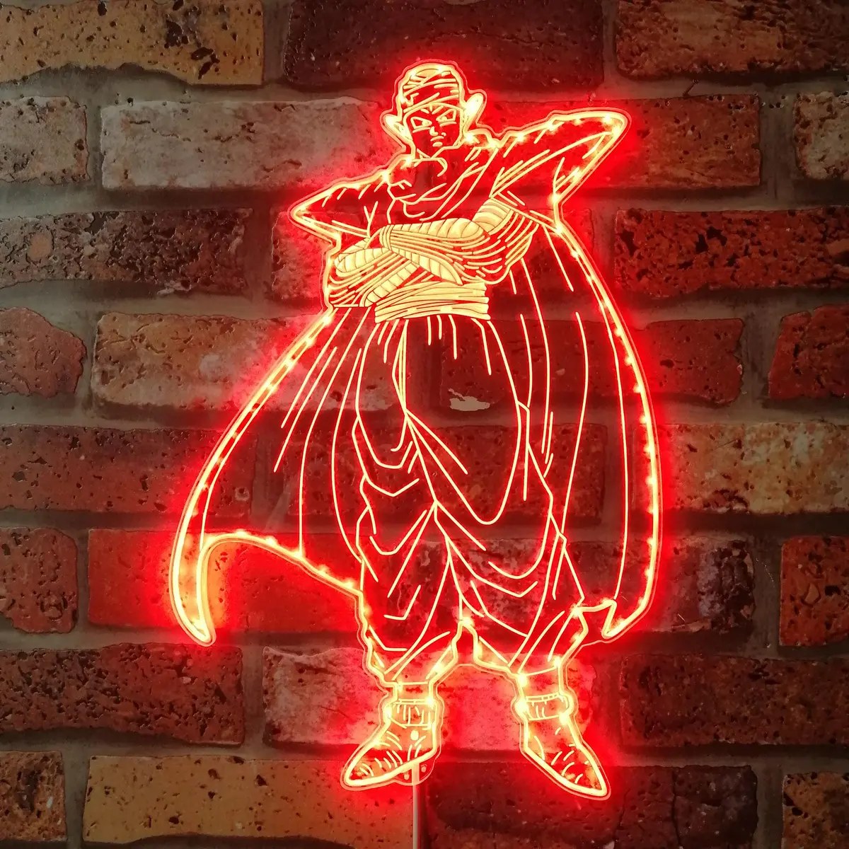 Dragonball Piccolo Neon Led Sign With Dynamic Rgb Colors 3