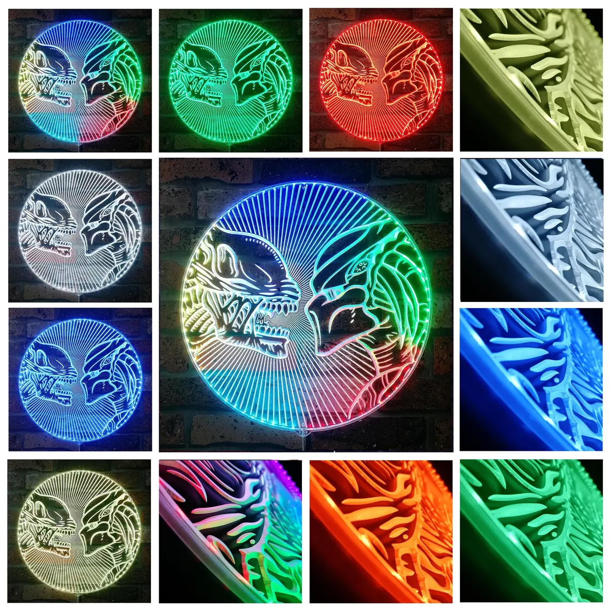Alien Romulus Neon Led Sign With Dynamic Rgb Colors, Alien Movie Fans Gift 3