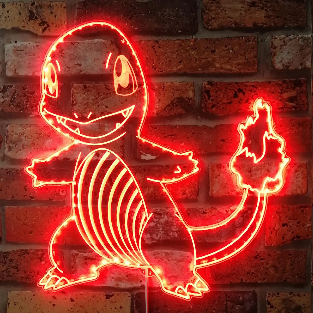Charmander Neon Led Sign With Dynamic Rgb Colors 1