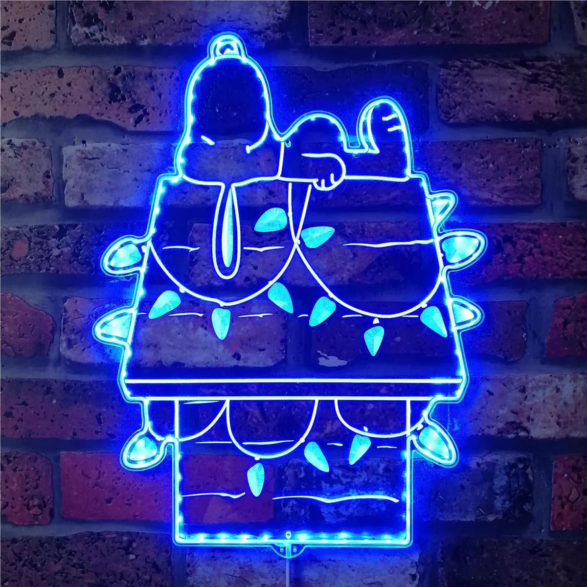 Snoopy Night Light Neon Led Sign With Dynamic Rgb Colors 4