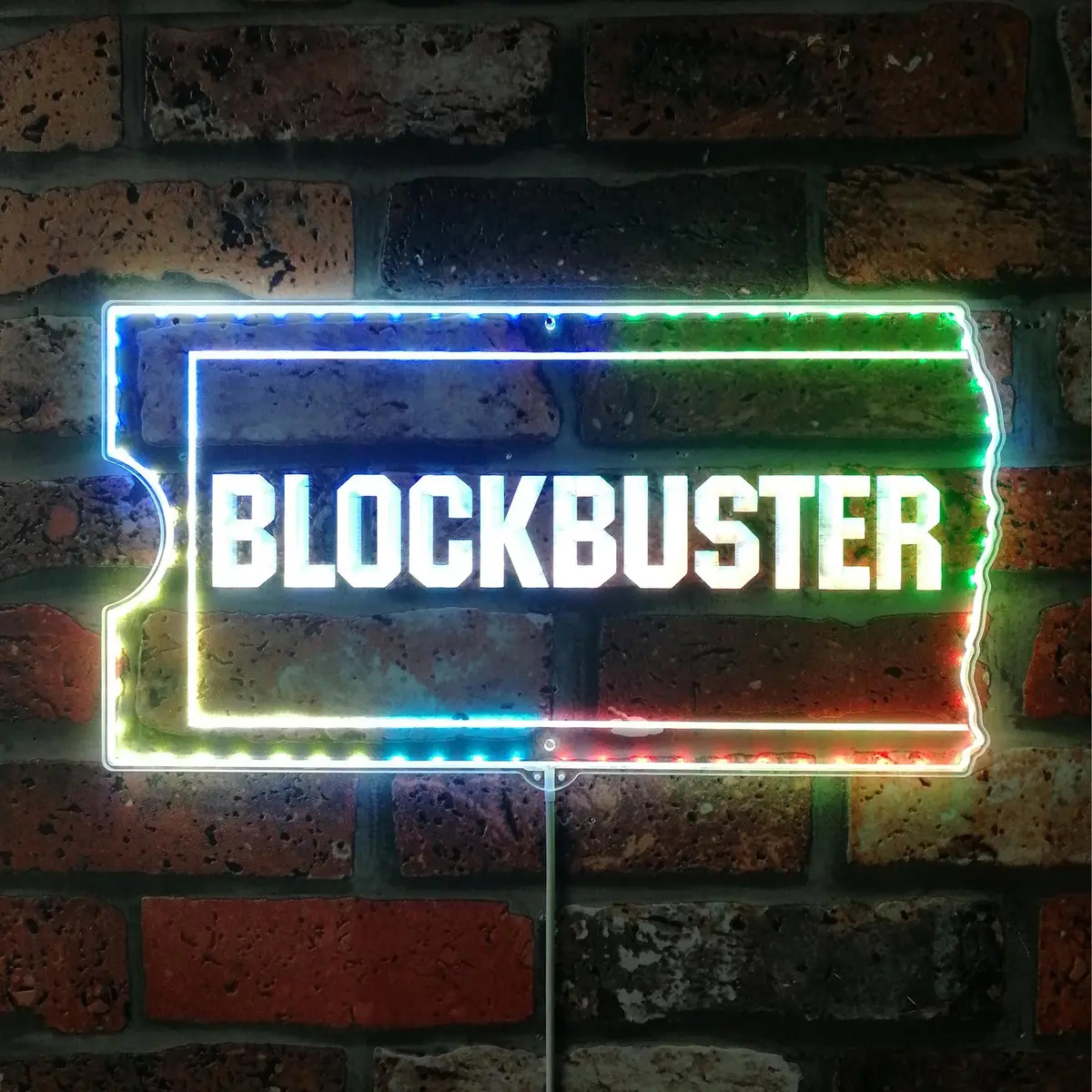 Blockbuster Video Neon Neon Led Sign With Dynamic Rgb Colors 1