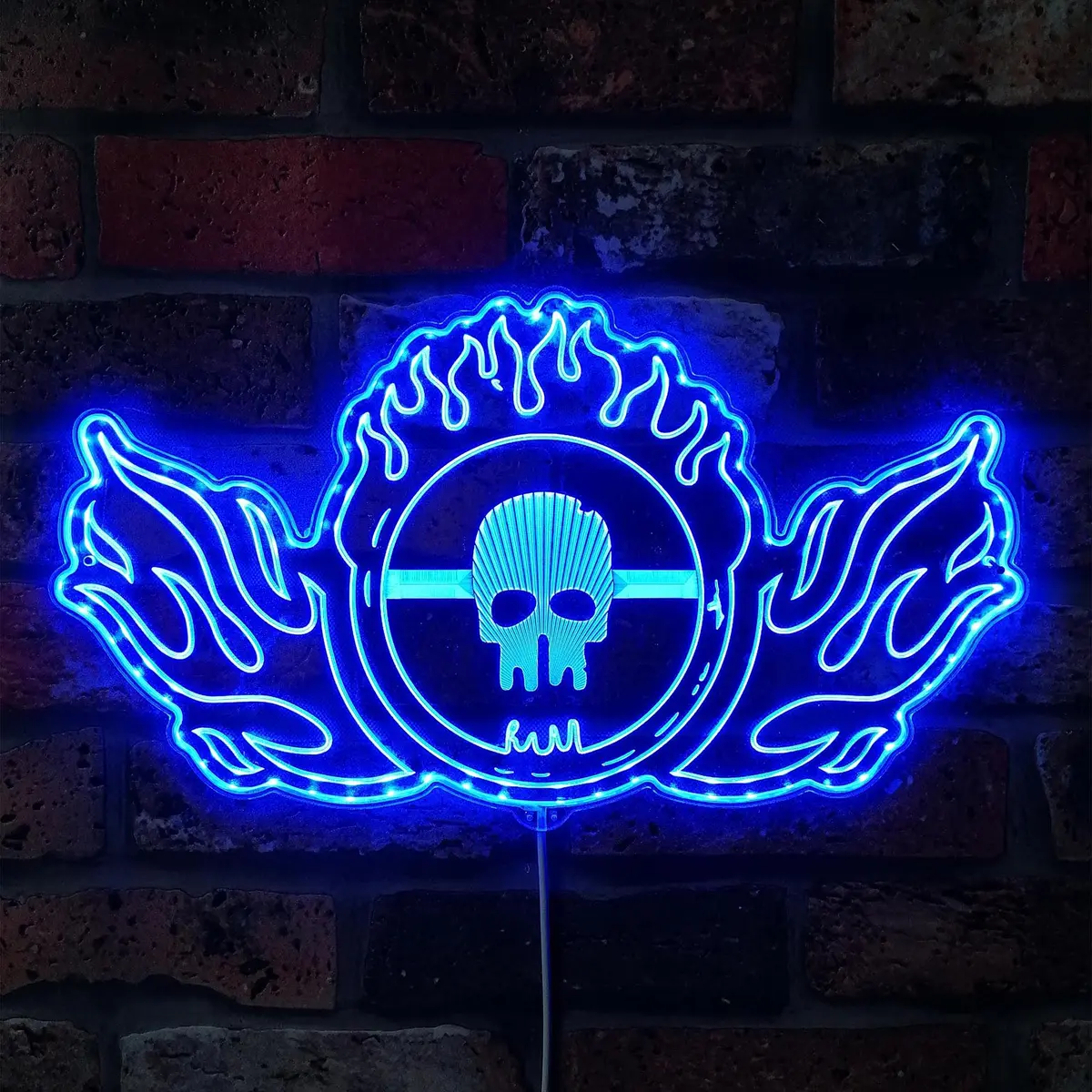 Wasteland Mad Max Skull Neon Led Sign With Dynamic Rgb Colors 4