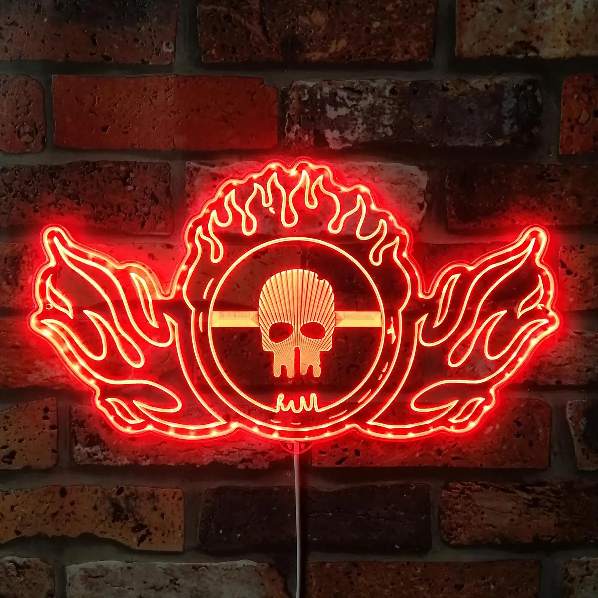 Wasteland Mad Max Skull Neon Led Sign With Dynamic Rgb Colors 3