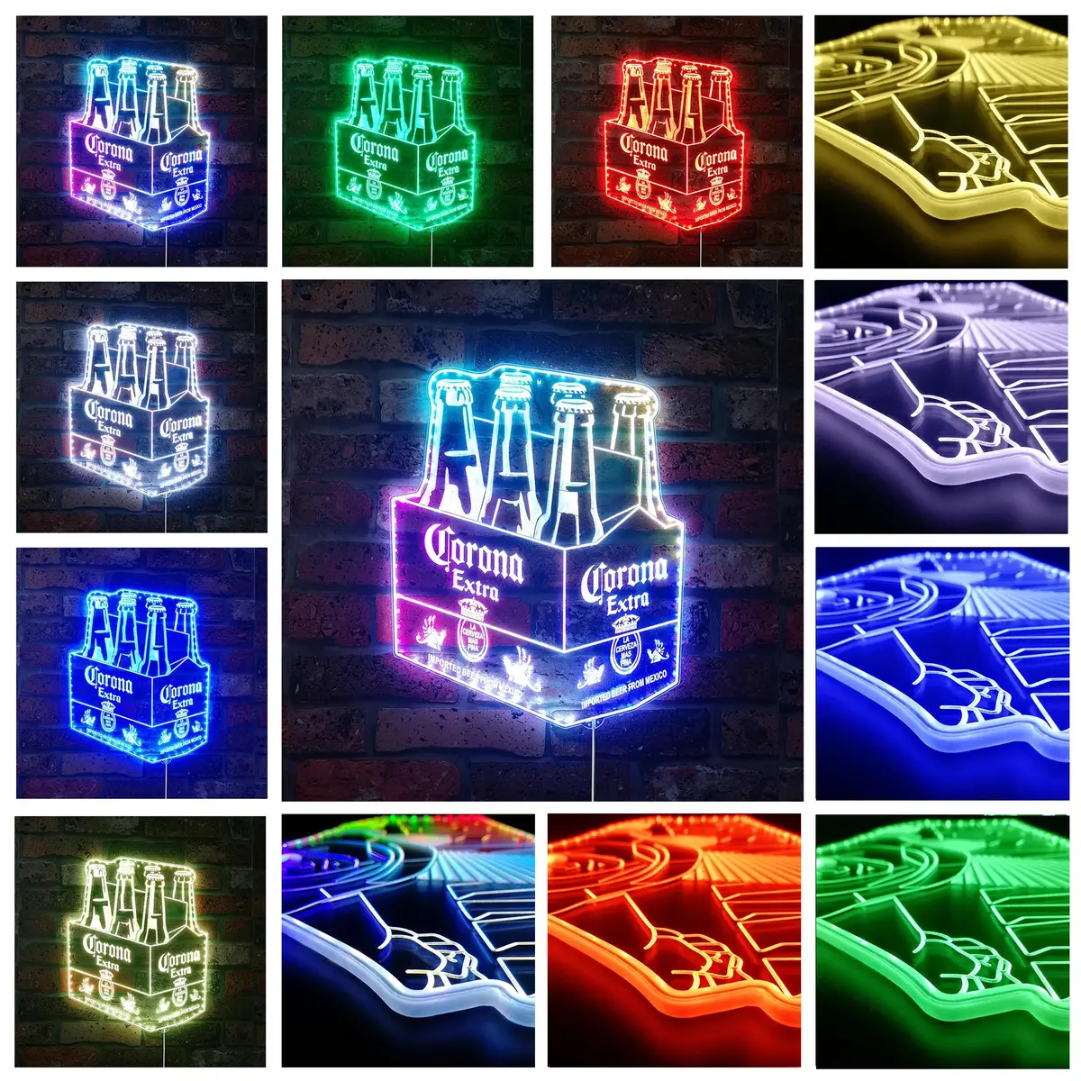 Invincible Neon Led Sign With Dynamic Rgb Colors 2