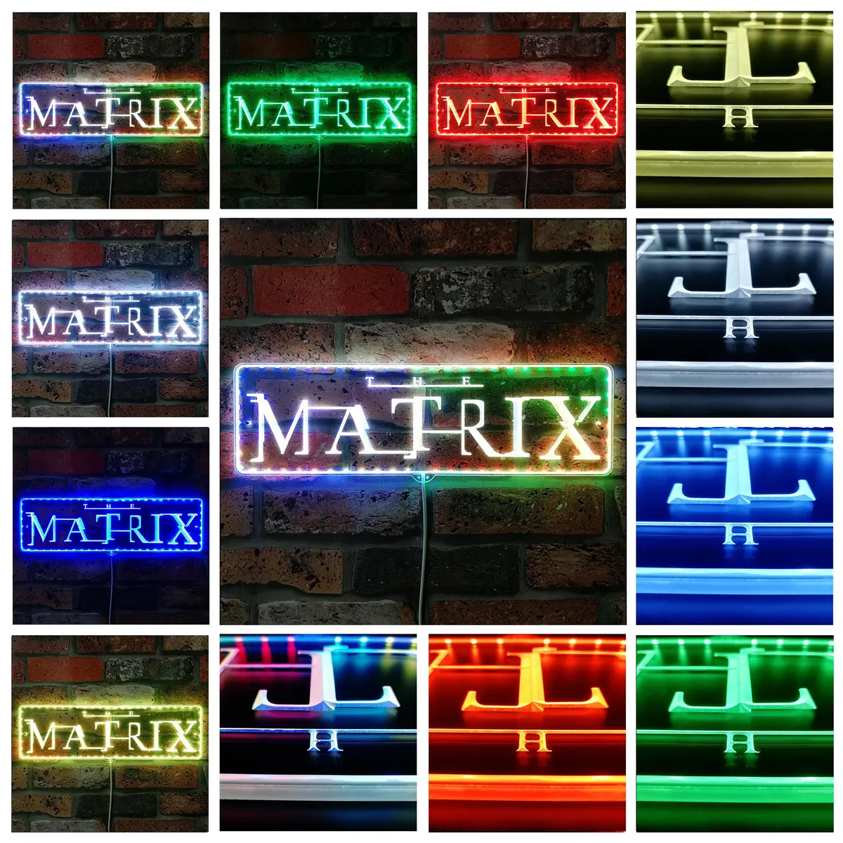 Matrix Neon Led Sign With Dynamic Rgb Colors 2