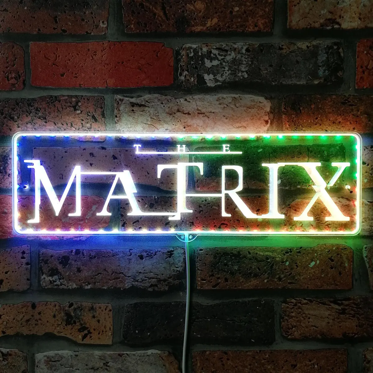 Matrix Neon Led Sign With Dynamic Rgb Colors 1