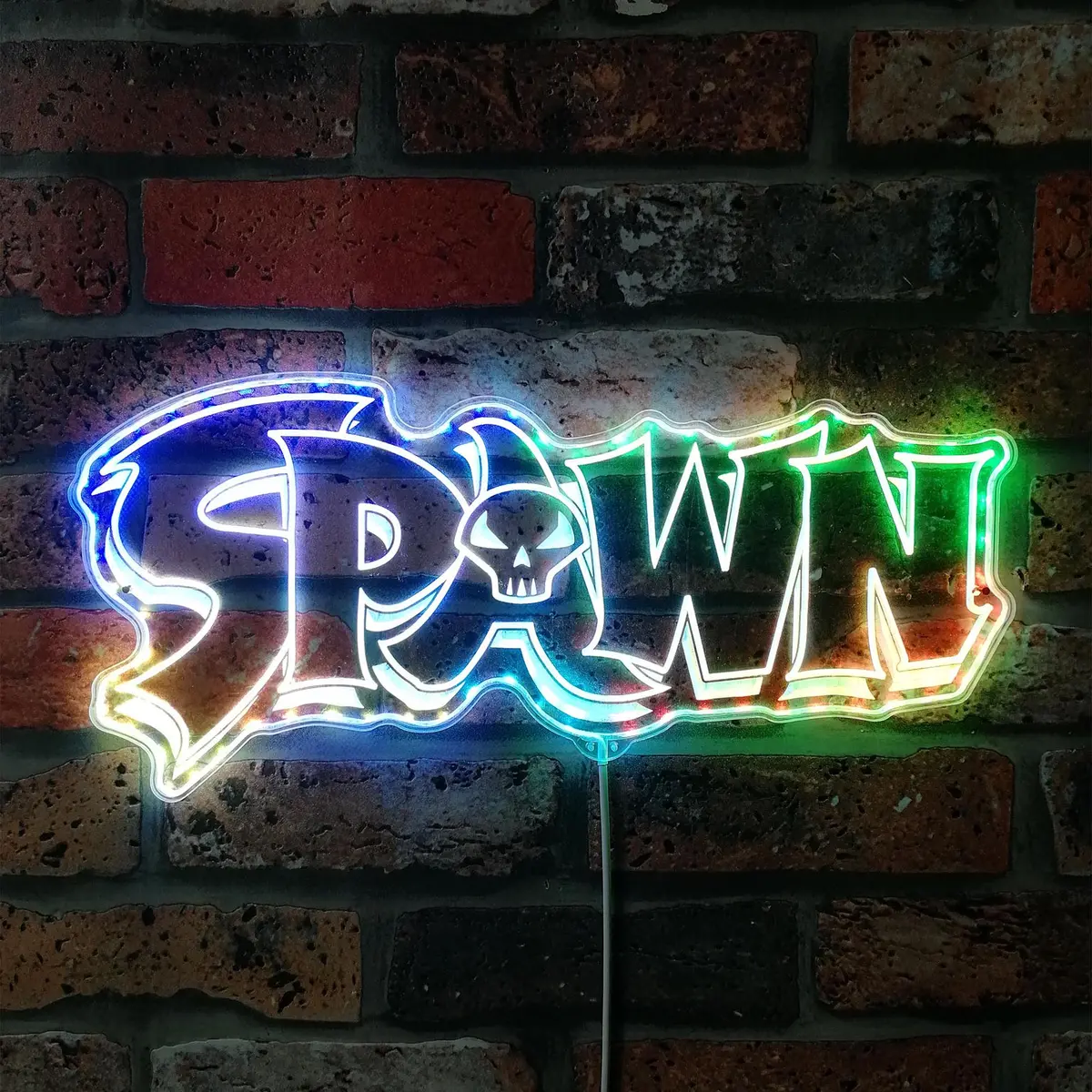 Spawn Comic Room Neon Led Sign With Dynamic Rgb Colors 1