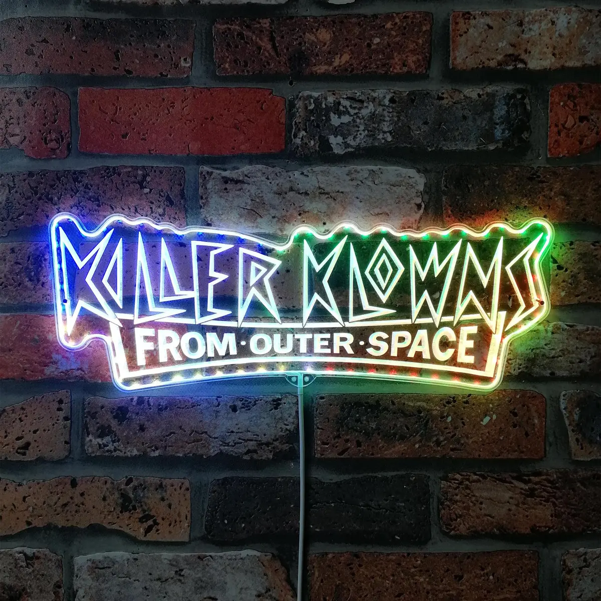 Killer Klowns Neon Led Sign With Dynamic Rgb Colors 1