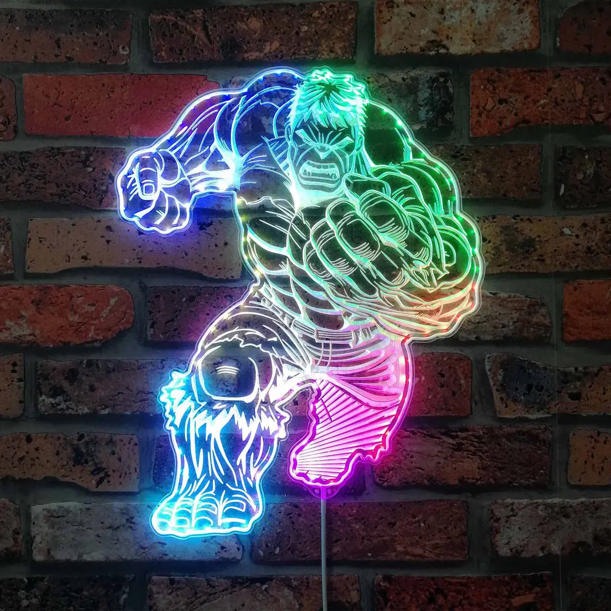 Hulk Marvels Neon Led Sign With Dynamic Rgb Colors 2