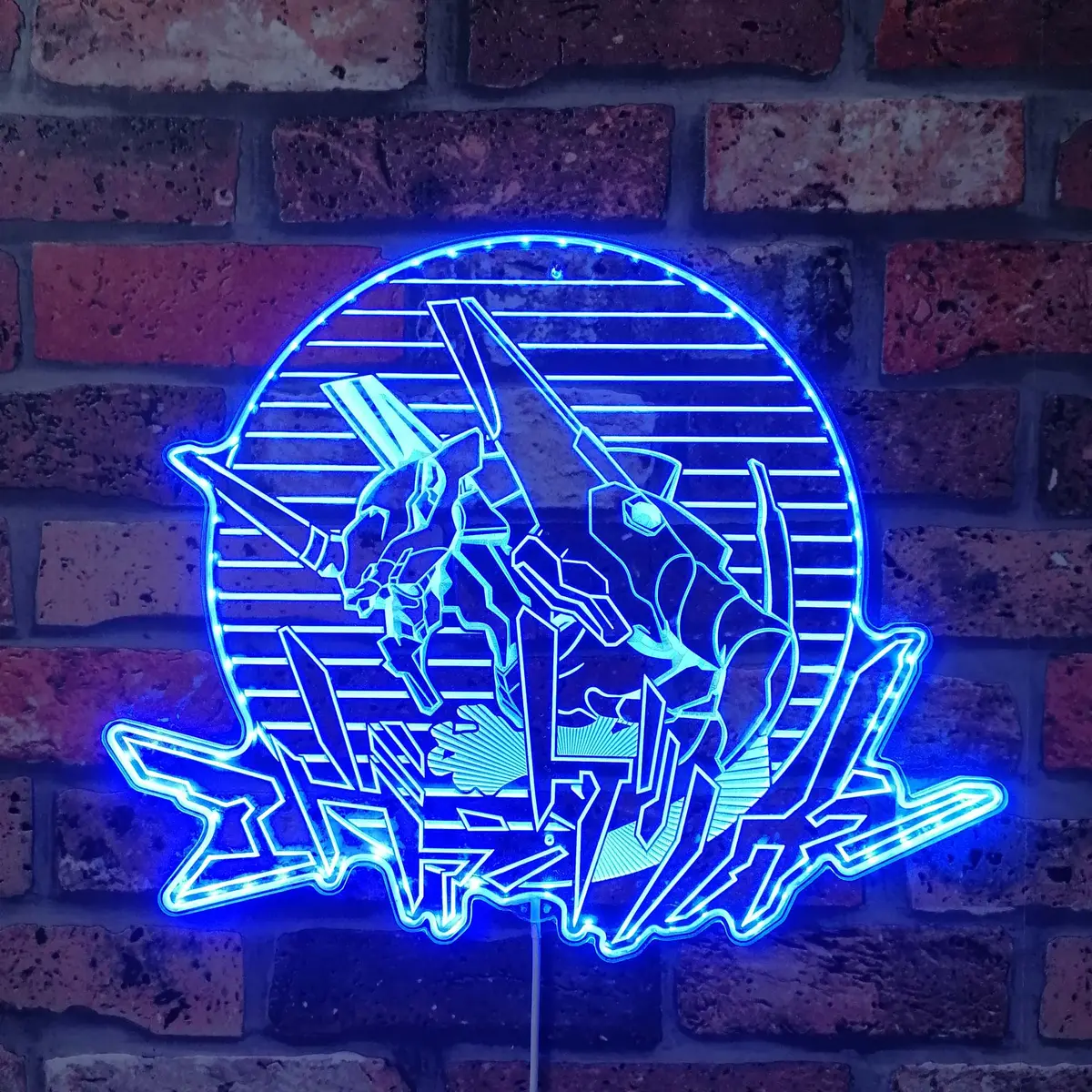 Evangelion Unit-01 Neon Led Sign With Dynamic Rgb Colors 4