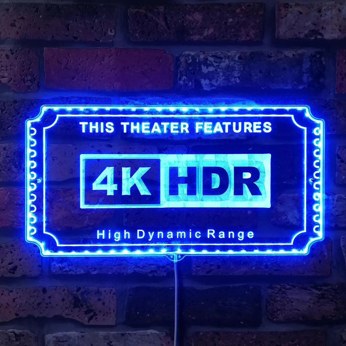 4K Hdr Home Movie Theater Neon Led Sign With Dynamic Rgb Colors 4