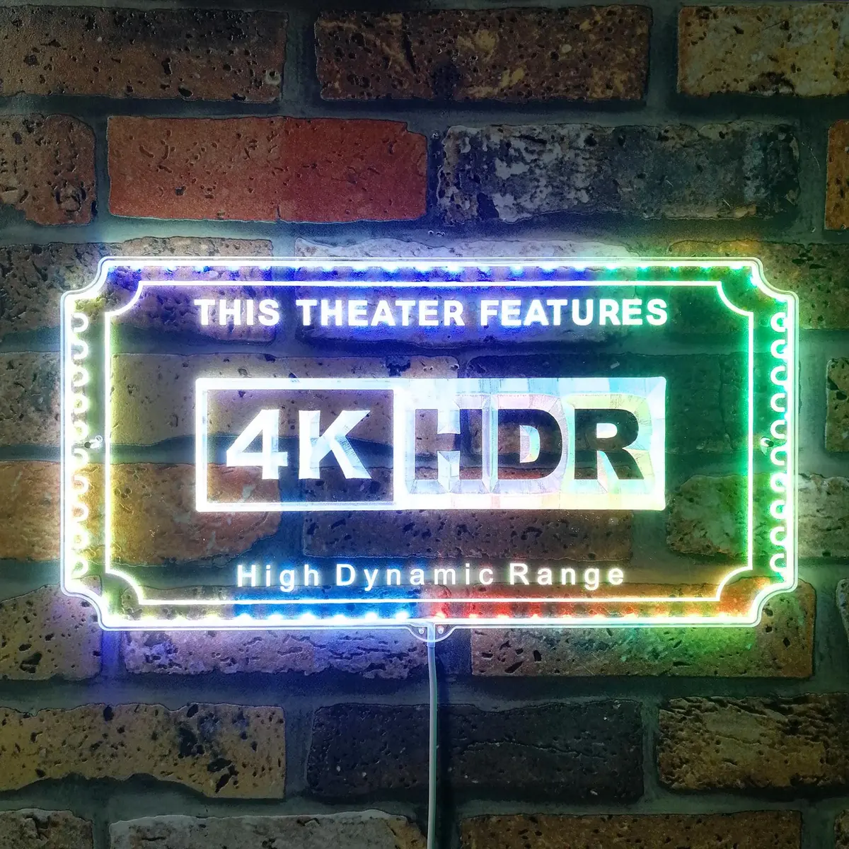 4K Hdr Home Movie Theater Neon Led Sign With Dynamic Rgb Colors 1