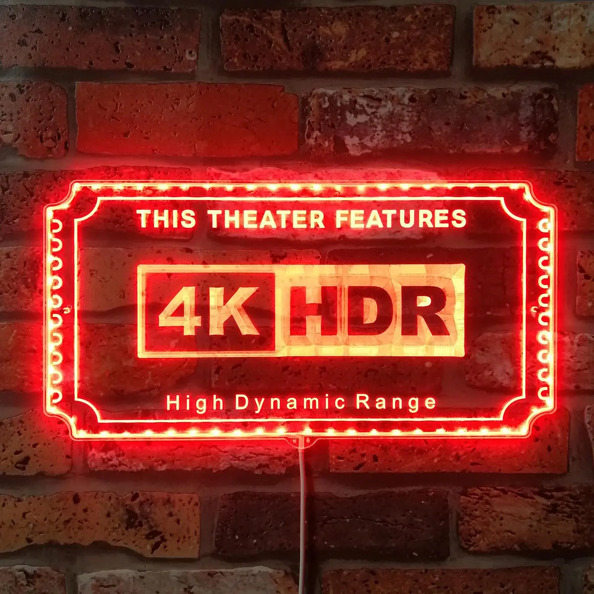 4K Hdr Home Movie Theater Neon Led Sign With Dynamic Rgb Colors 3