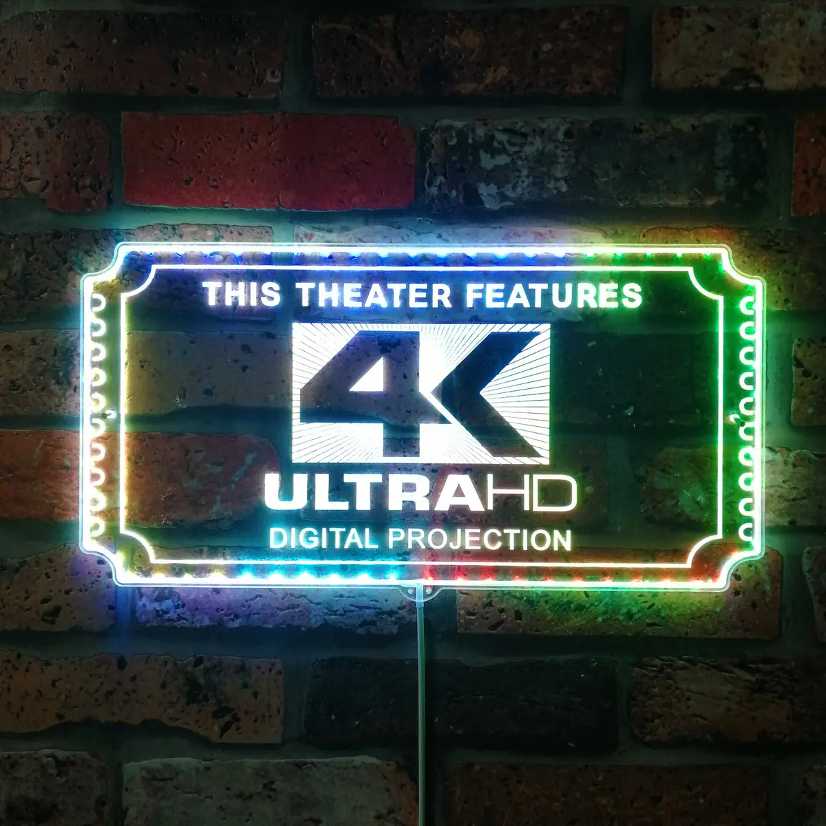 4K Ultra Hd Neon Led Sign With Dynamic Rgb Colors 1