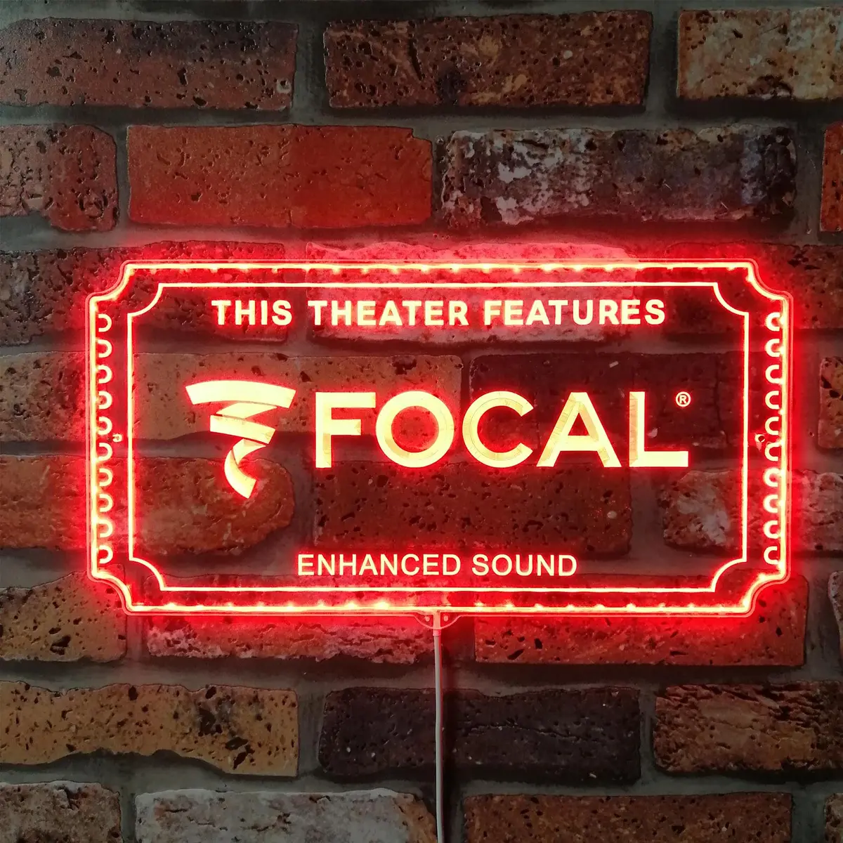 Focal Neon Led Sign With Dynamic Rgb Colors 3