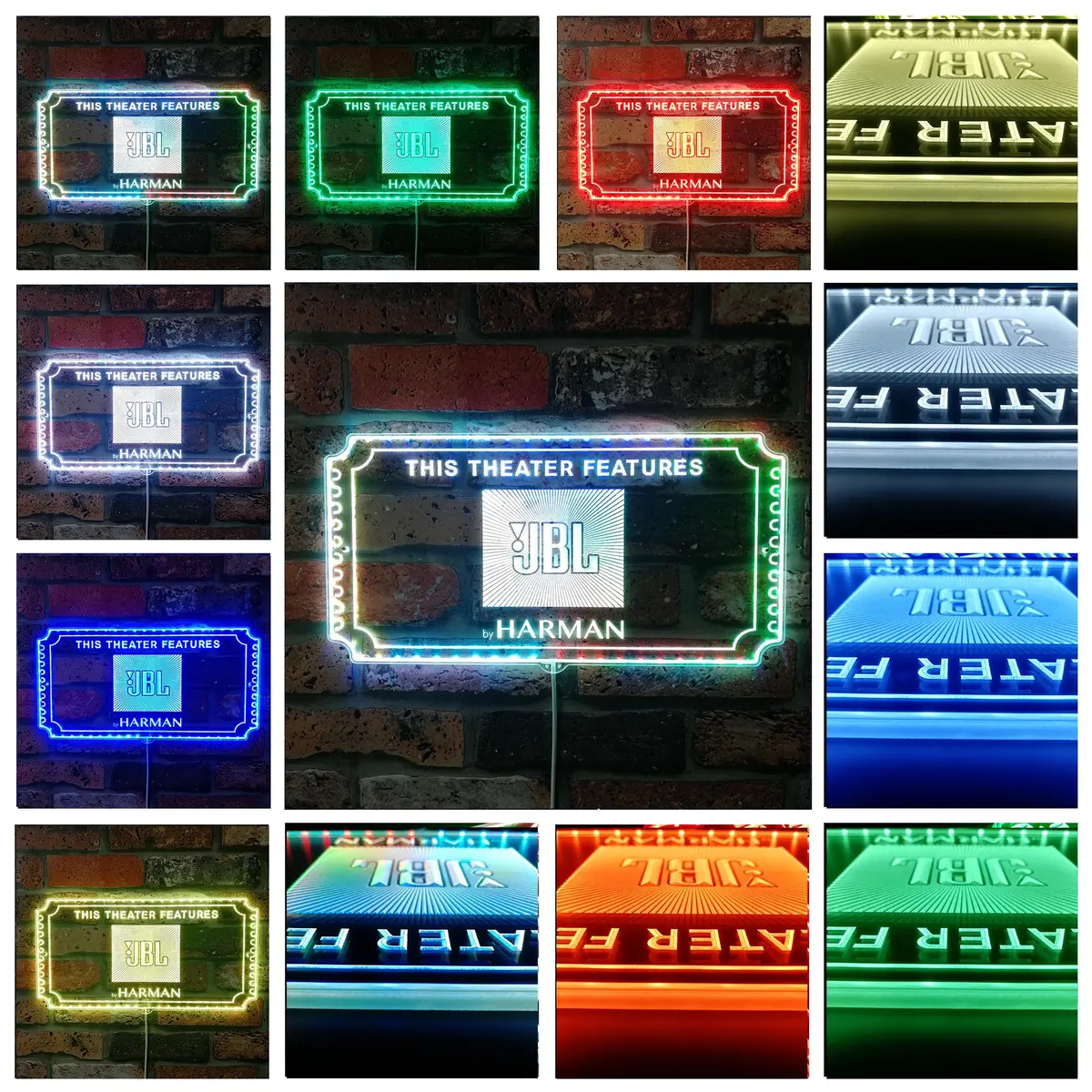 Jbl Professional Neon Led Sign With Dynamic Rgb Colors 2