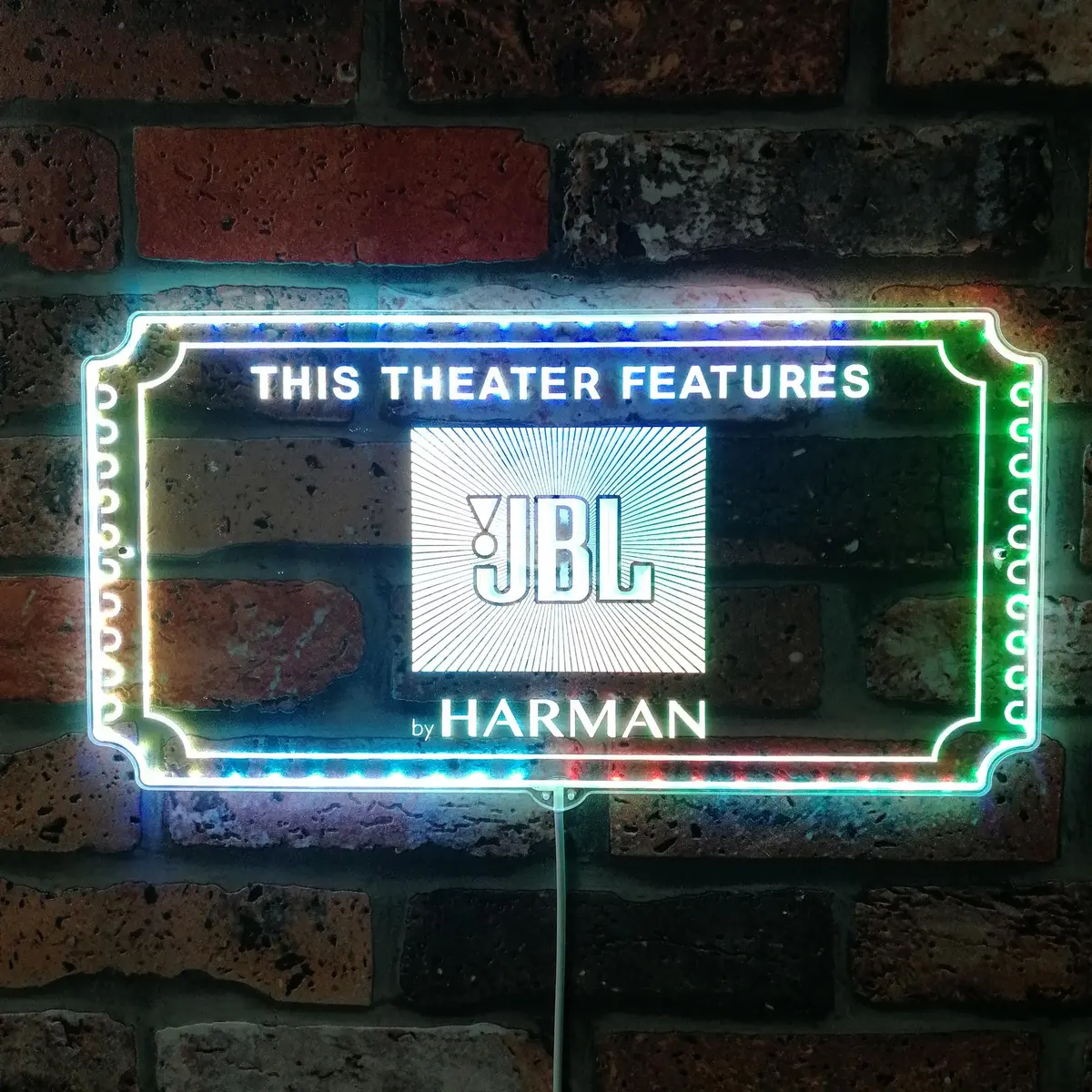 Jbl Professional Neon Led Sign With Dynamic Rgb Colors 1