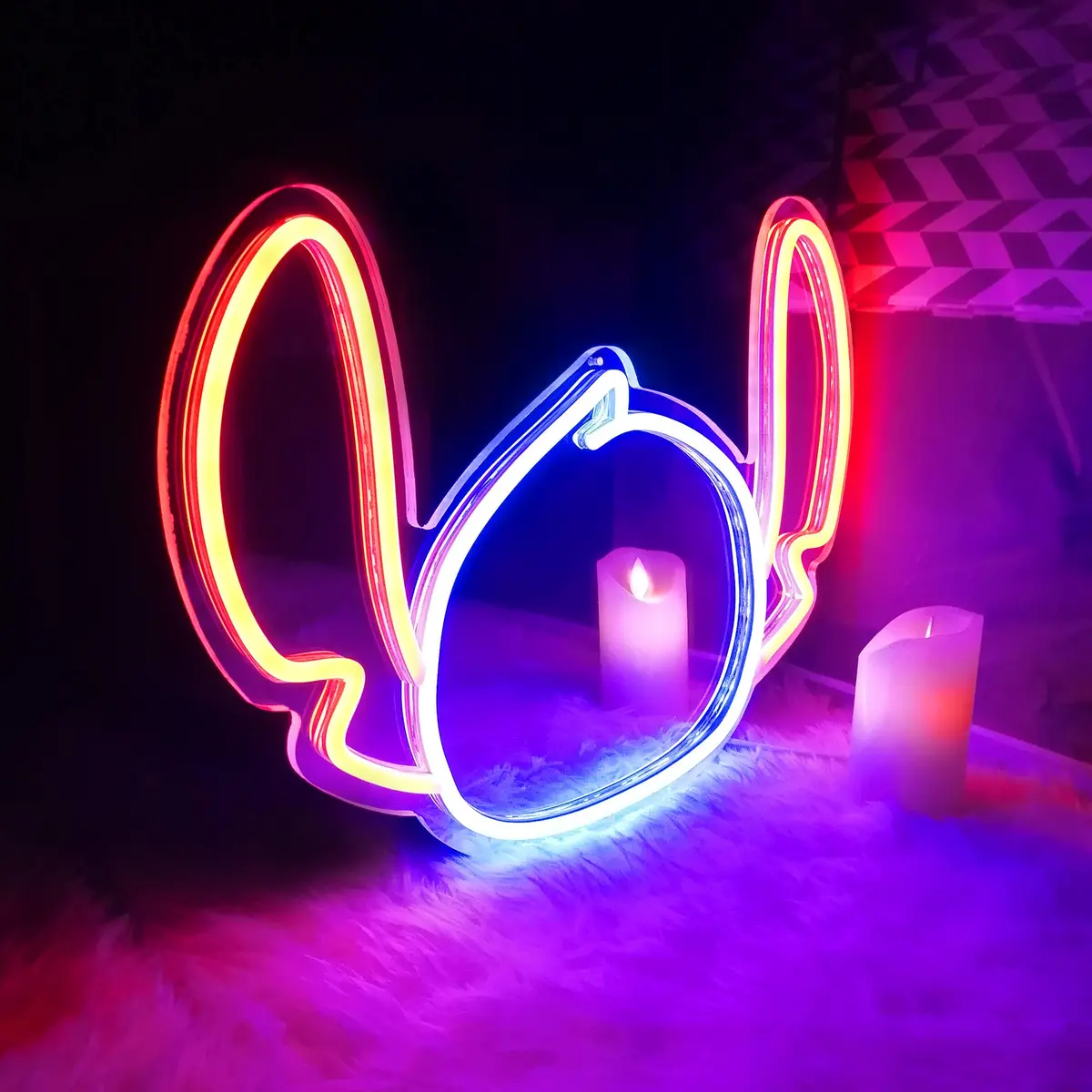 Sanrio - Cinnamoroll Neon Mirror Led Sign 1