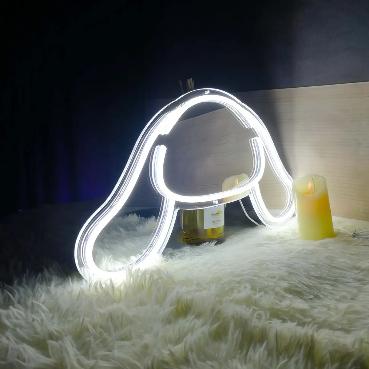 Sanrio - Cinnamoroll Neon Mirror Led Sign 1