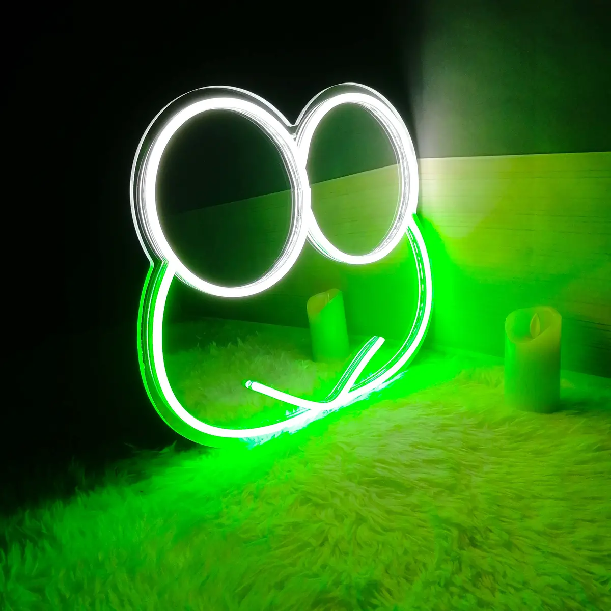 Sanrio - Kerokerokeroppi Neon Mirror Led Sign 1
