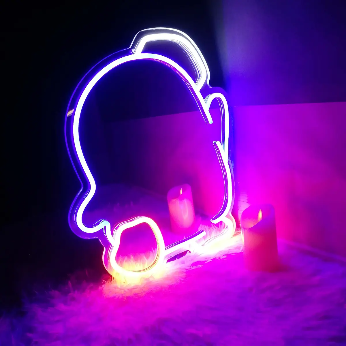 Sanrio - Tuxedosam Neon Mirror Led Sign 1