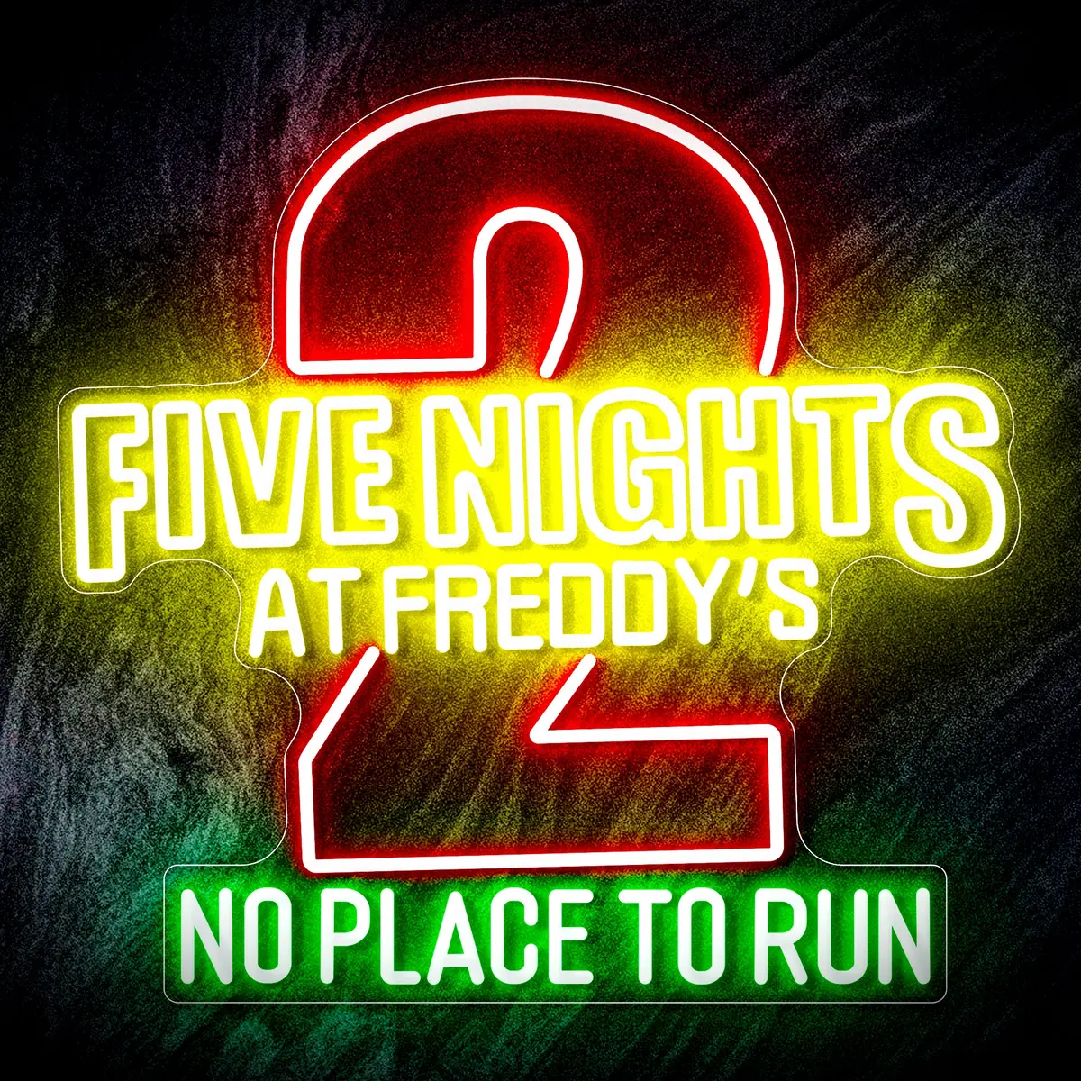 Five Night At Freddy's 2 Flex Neon-Like Led Sign 1