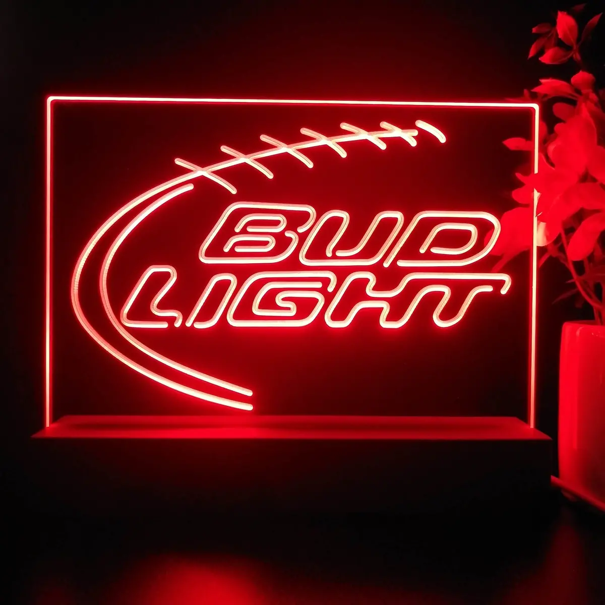 Bud Light Sport Neon Sign Pub Bar Lamp 1