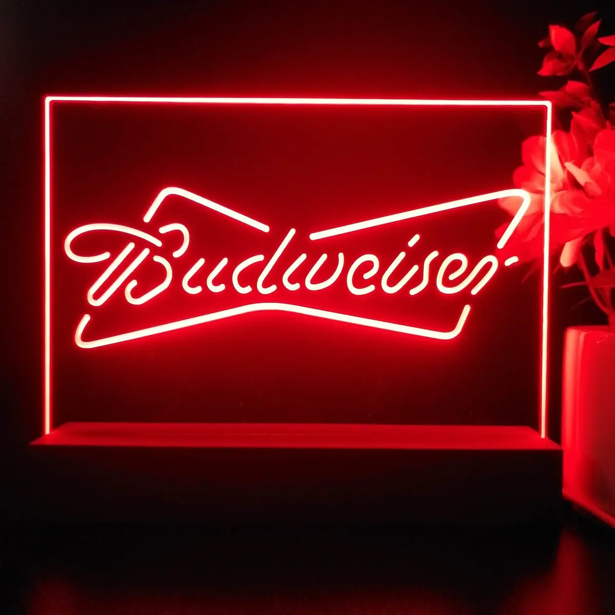 Budweiser Classic Neon Sign Pub Bar Lamp 1