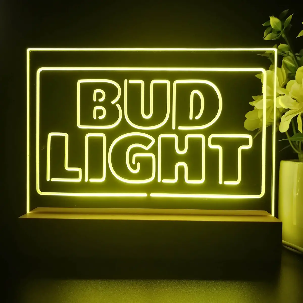 Bud Light New Neon Sign Pub Bar Lamp 2