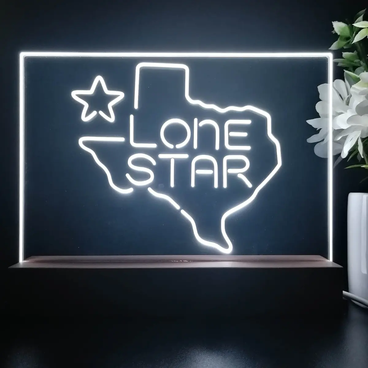 Texas Lone Star Beer Bar Neon Sign Pub Bar Lamp 2