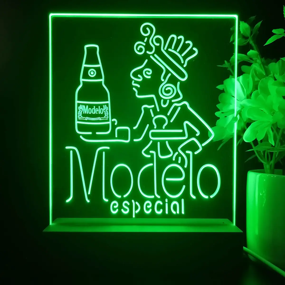 Modelo Especial Night Light Neon Pub Bar Lamp 2
