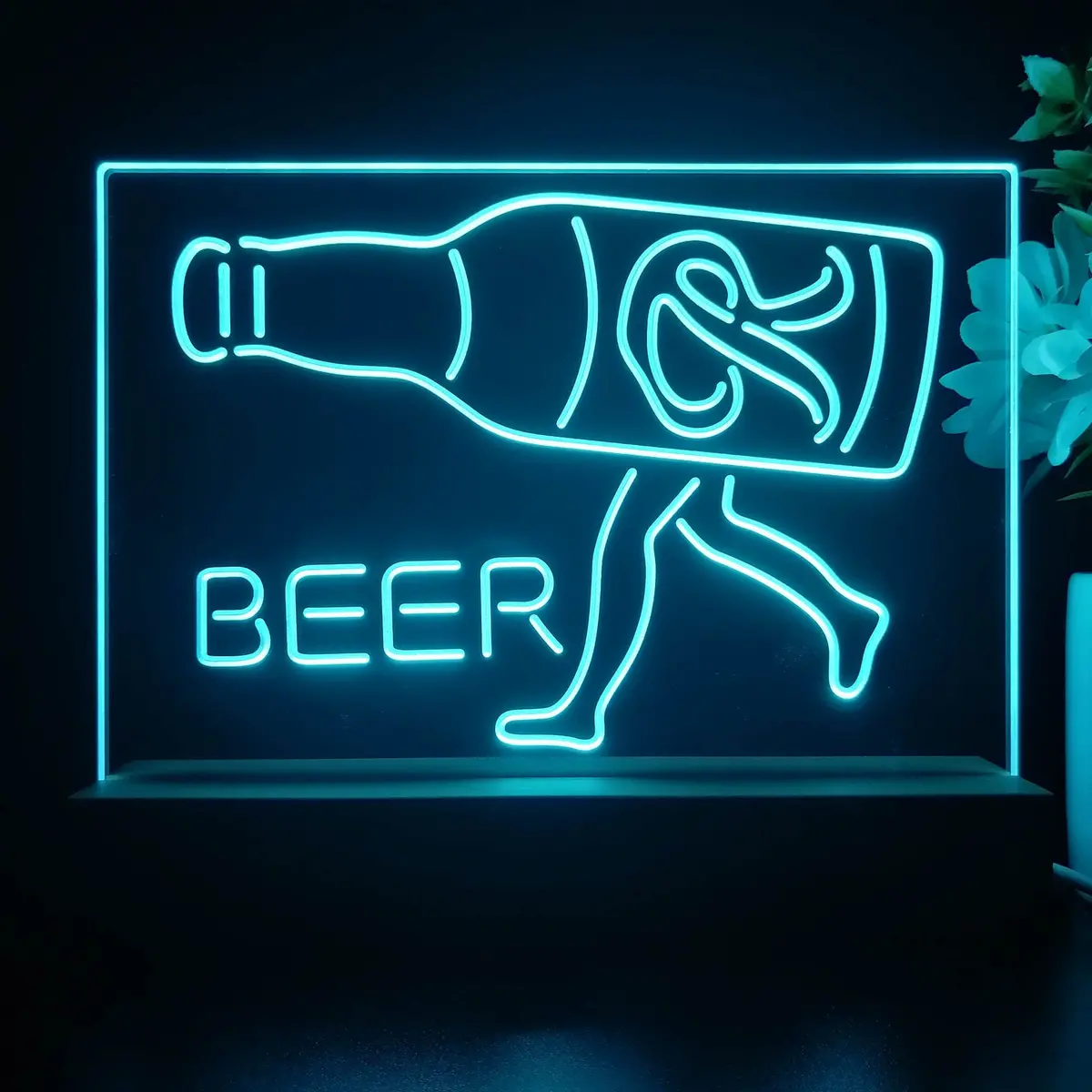 Rainier Beer Garage Man Cave Bar Neon Sign Pub Bar Lamp 1