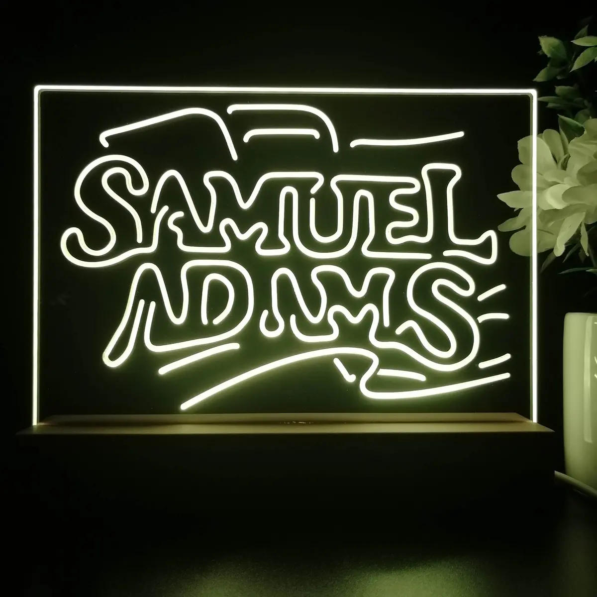 Samuel Adams Beer Bar Neon Sign Pub Bar Lamp 2