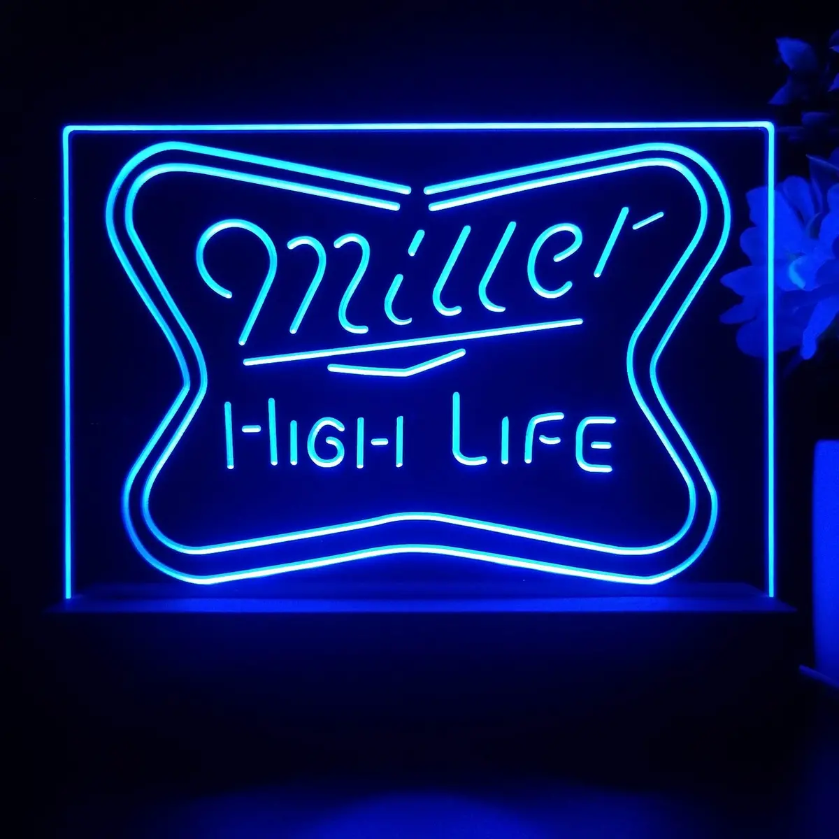 Miller High Life Beer Neon Sign Pub Bar Lamp 1