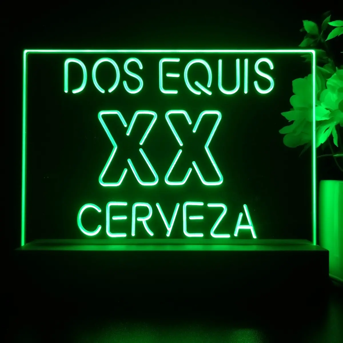 Dos Equis Xx Cerveza Neon Sign Pub Bar Lamp 1