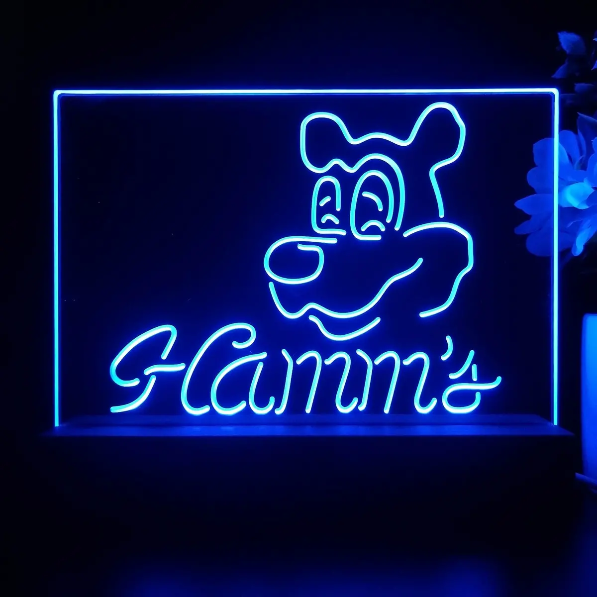 Hamm's Beer Bar Man Cave Neon Sign Pub Bar Lamp 1