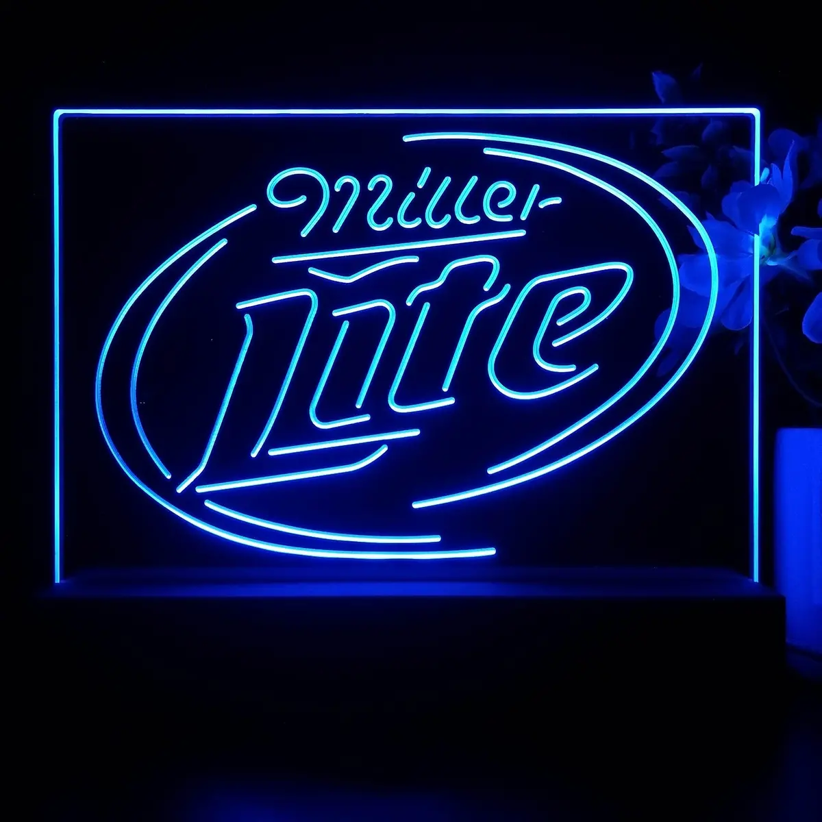 Miller Lite Classic Neon Sign Pub Bar Lamp 1