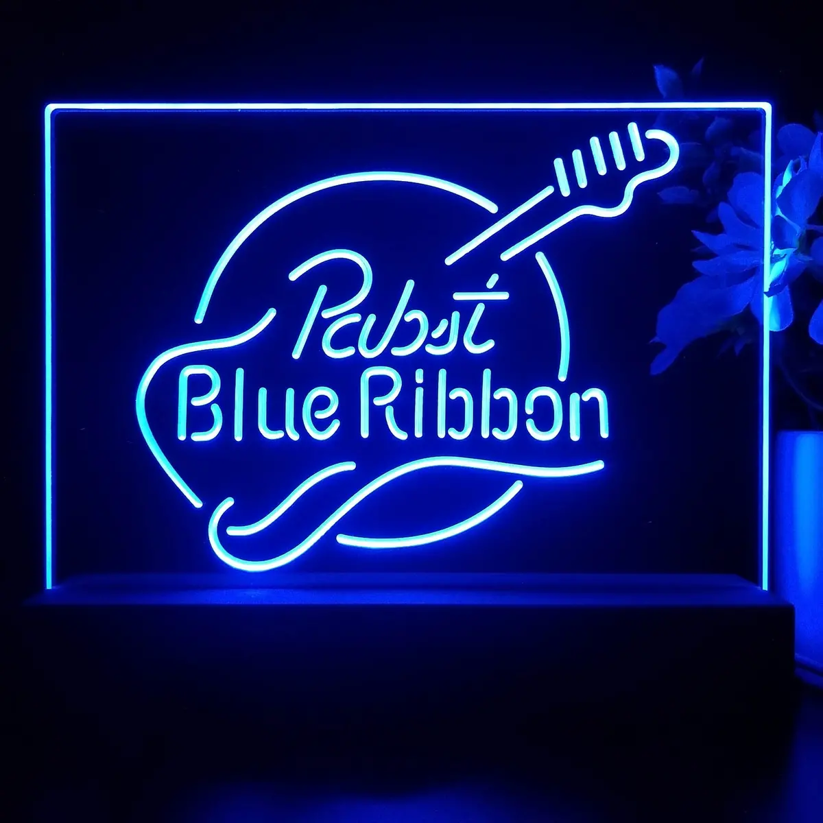 Pabst Blue Ribbon Neon Sign Pub Bar Lamp 1