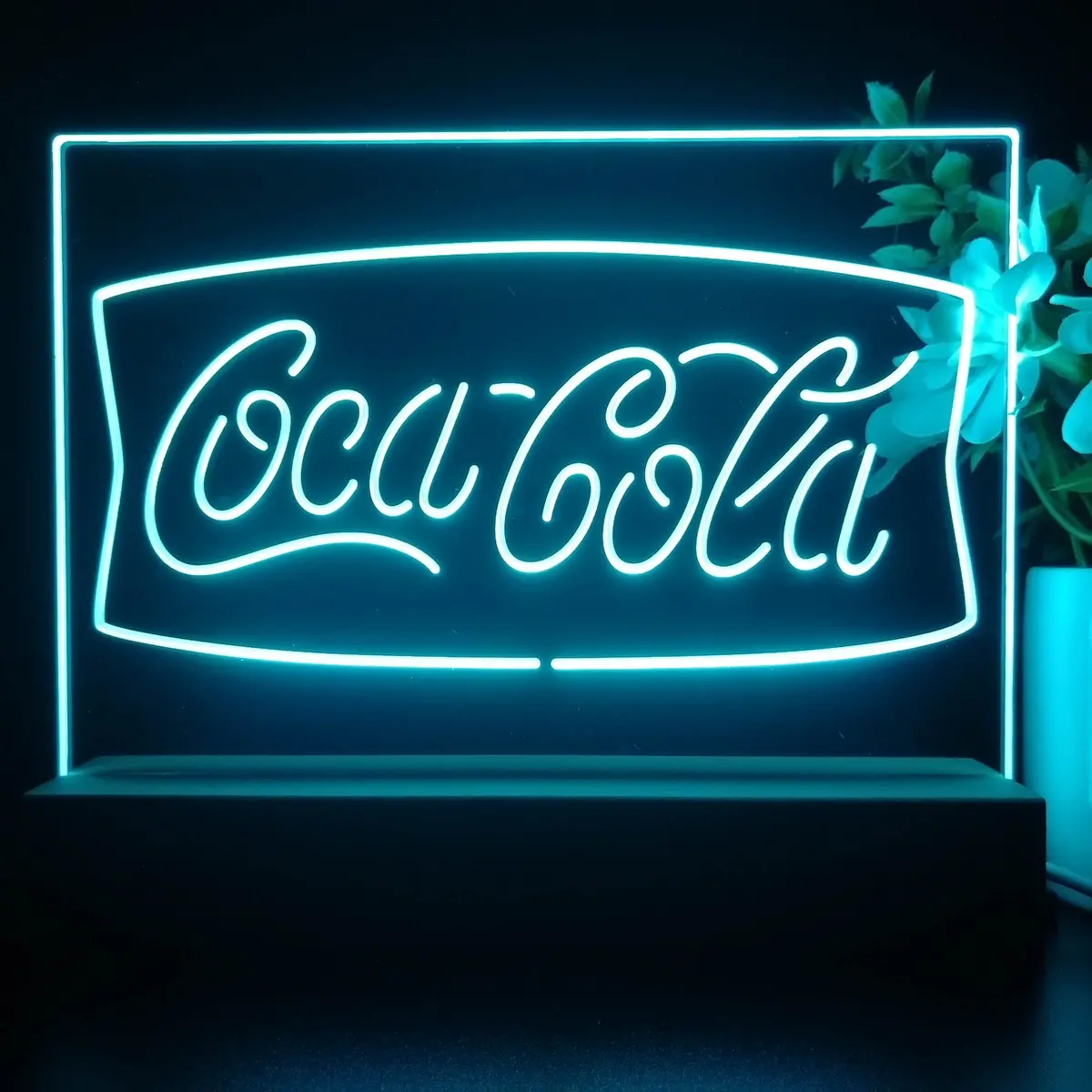 Classic Coca Cola Neon Sign Pub Bar Lamp 1