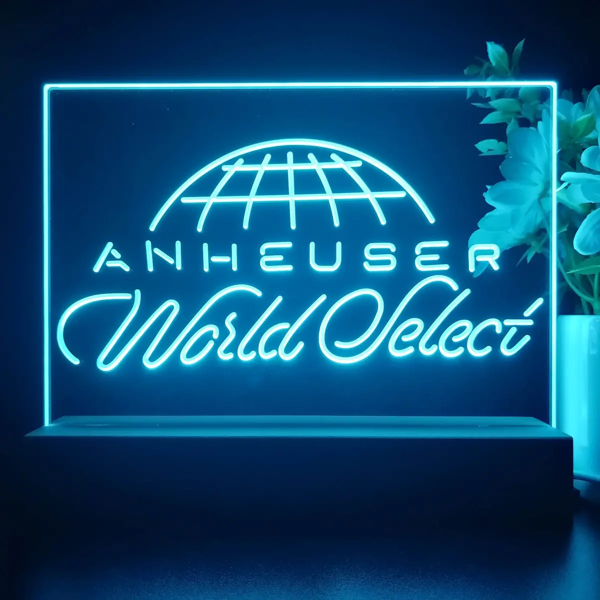 Anheuser World Select Beer Bar Neon Sign Pub Bar Lamp 1