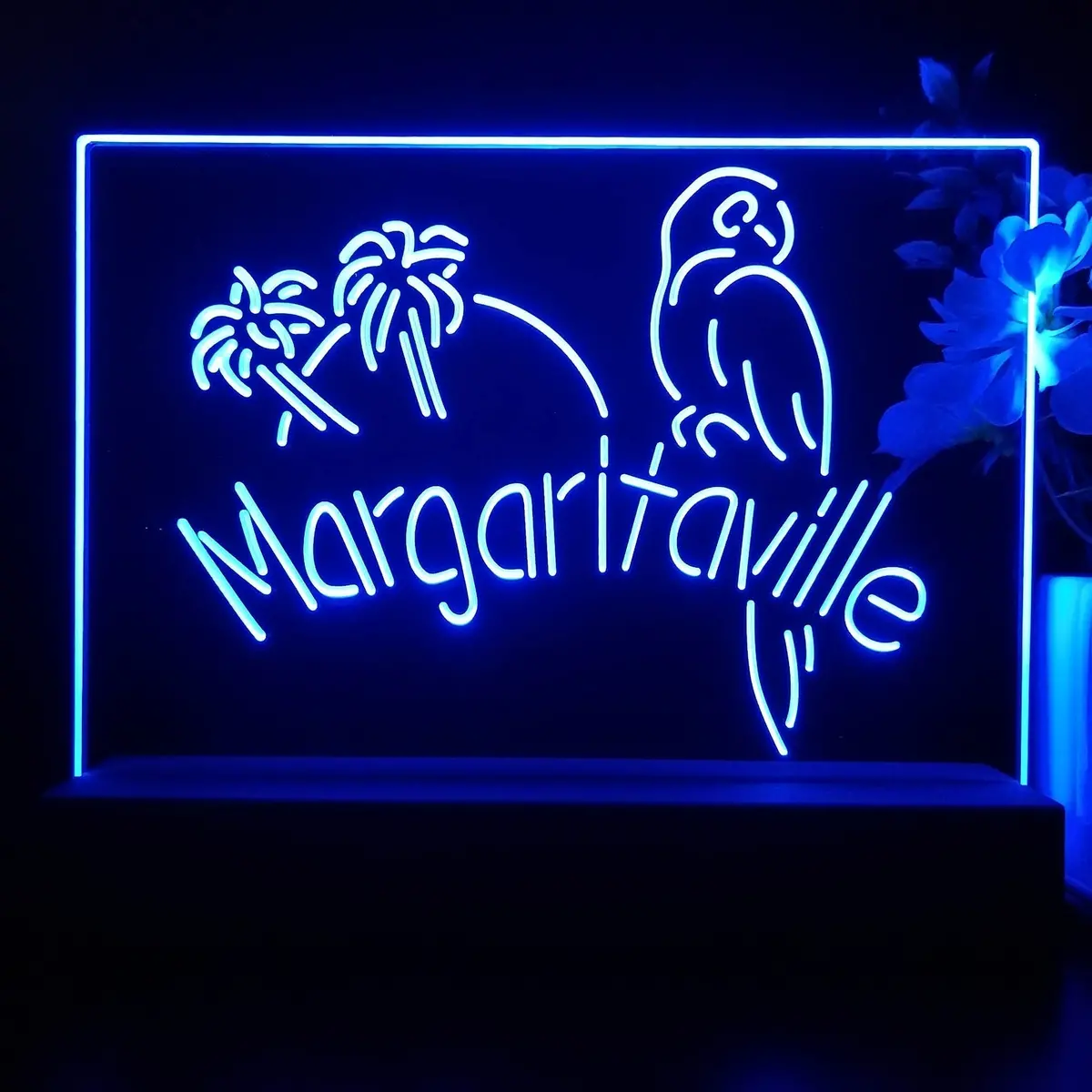Jimmy Buffett Margaritaville Neon Sign Pub Bar Lamp 1