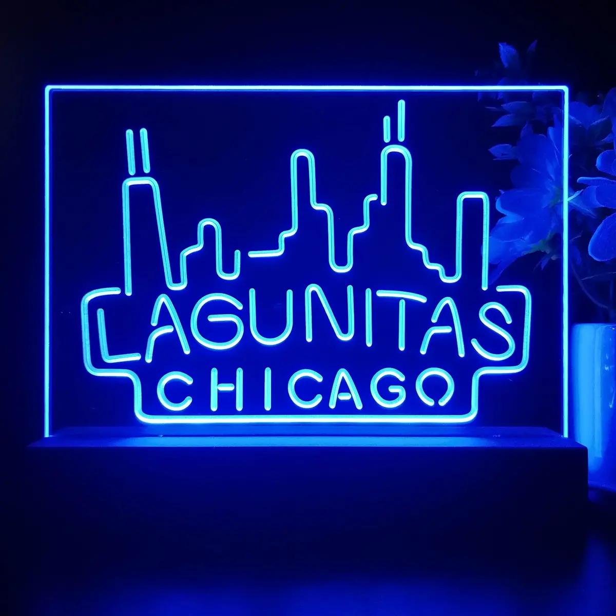 Lagunitas Chicago Beer Neon Sign Pub Bar Lamp 1